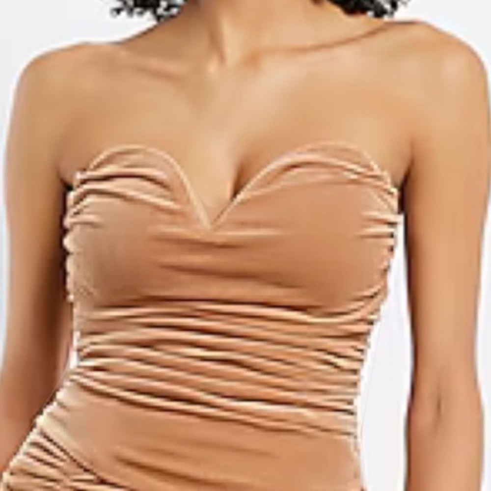 Express Velvet Contour Tube Top/Corset - Worn Once *Like New Condition”
